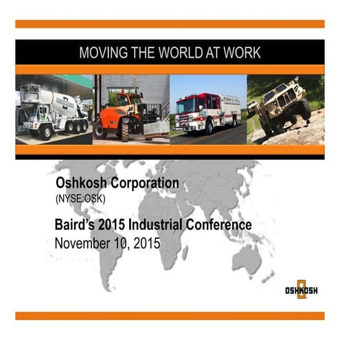 Baird conference investor presentation final wo video wo notes.ptx