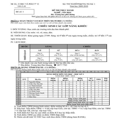 Bai tap thuc hanh nghe hay