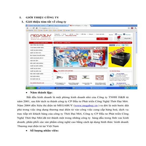 Phân tích và đánh giá khả năng, thực trạng và xây dựng chiến lược TMĐT cho ME...