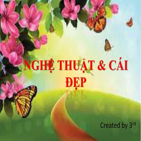 Nghe thuat va cai dep