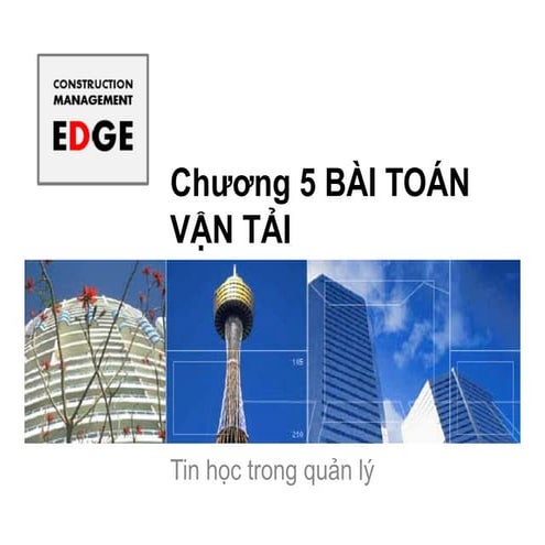 Bai toan van tai