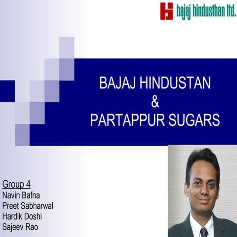 Bajaj Hindustan   Pratappur Sugar