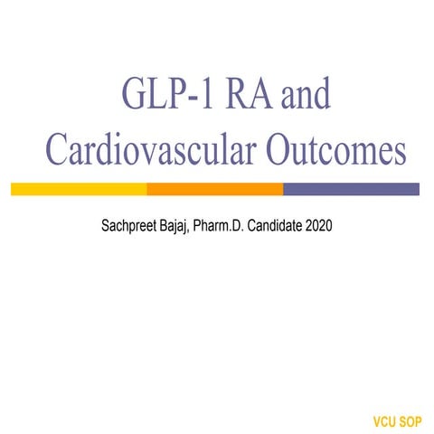 GLP-1 RA and Cardiovascular Outcomes
