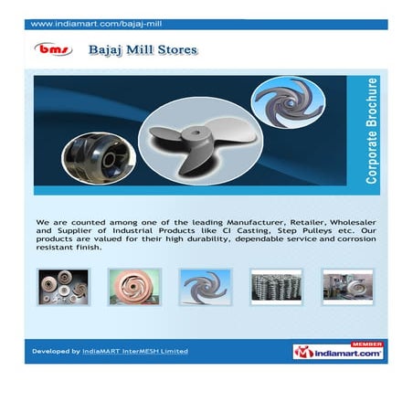 Bajaj Mill Stores, Delhi, Step Pulleys