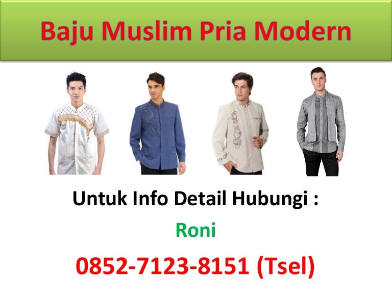 0852 7123 8151 Tsel Jual Baju Muslim Pria Modern D