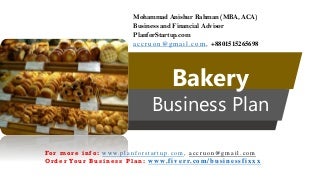 Bakery business plan philippines pdf picture