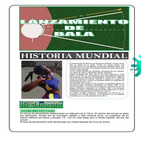 Manual de Lanzamiento de Bala