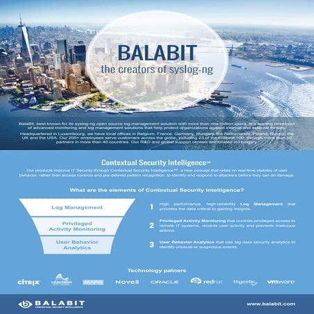 Balabit Company Overview