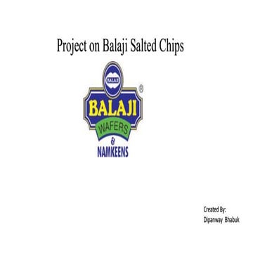 Balaji presentation