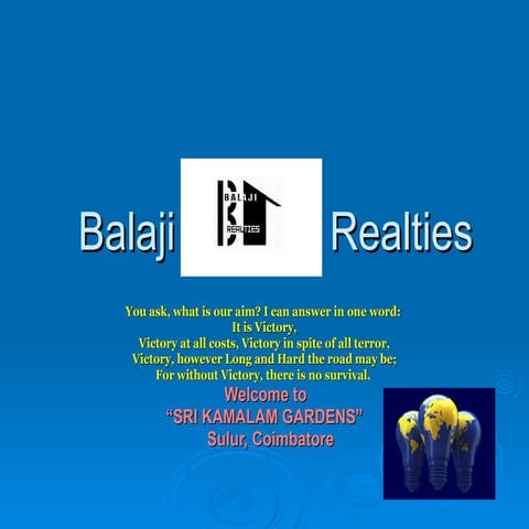 Balajirealities Skg