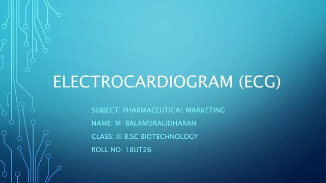 ECG