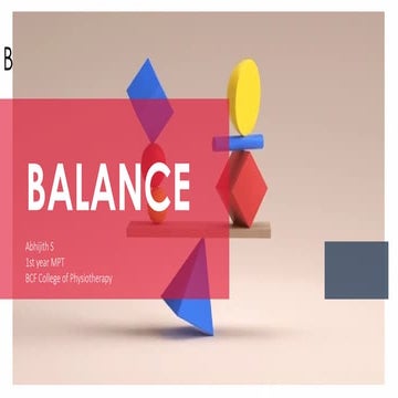 Balance | PDF