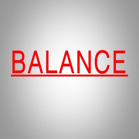 Balance in interior design