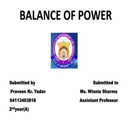 Balance of-power-converted