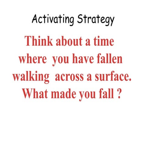 Balanced and Unbalanced Forces PowerPoint