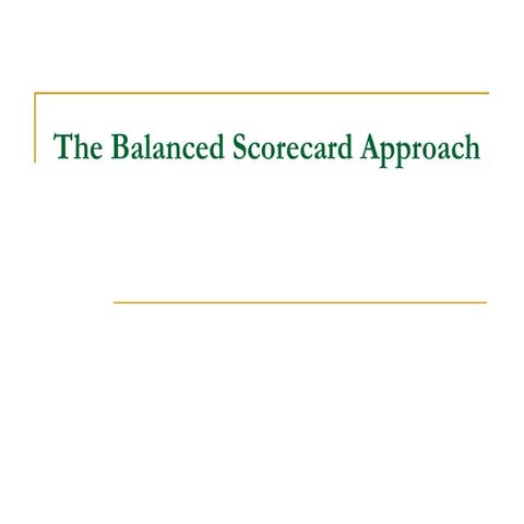 Balancedscorecard
