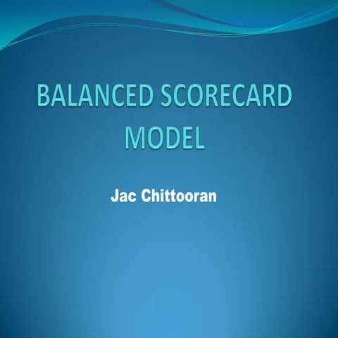 Balanced Scorecard Implementation | PPTX