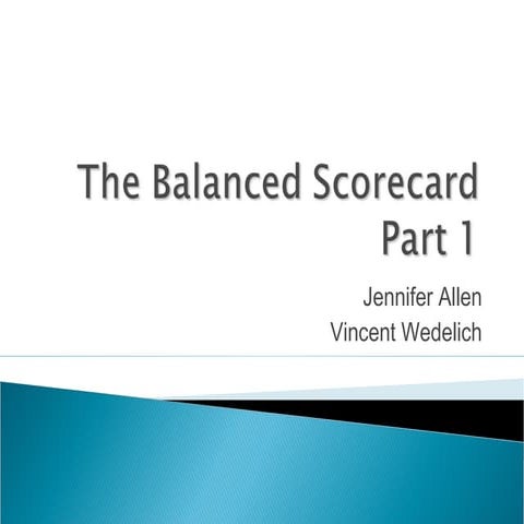 Balanced scorecard presentation rev 0