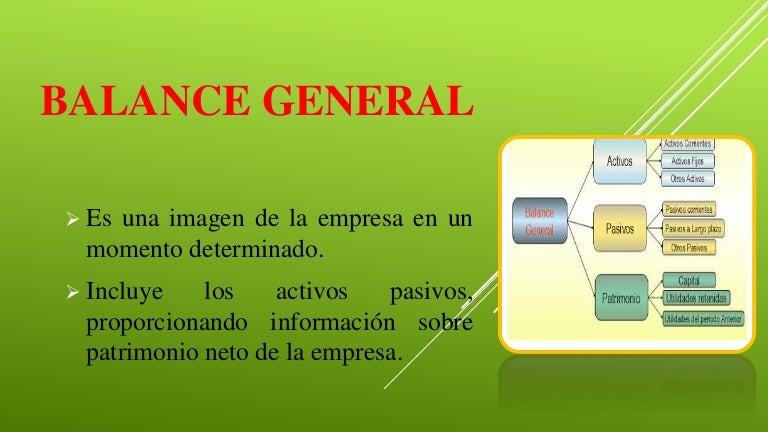BALANCE GENERAL