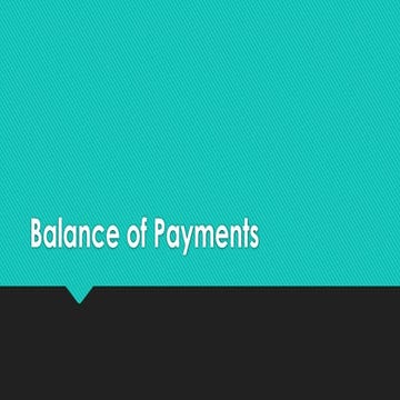 Exchange Rate and Balance of Payments.pptx
