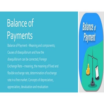 Balance of Payments and Exchange Rate  PPT.pptx