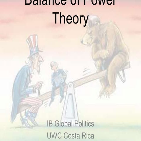 Balance of power presentation