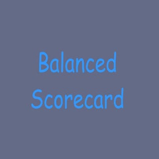 Balance score card