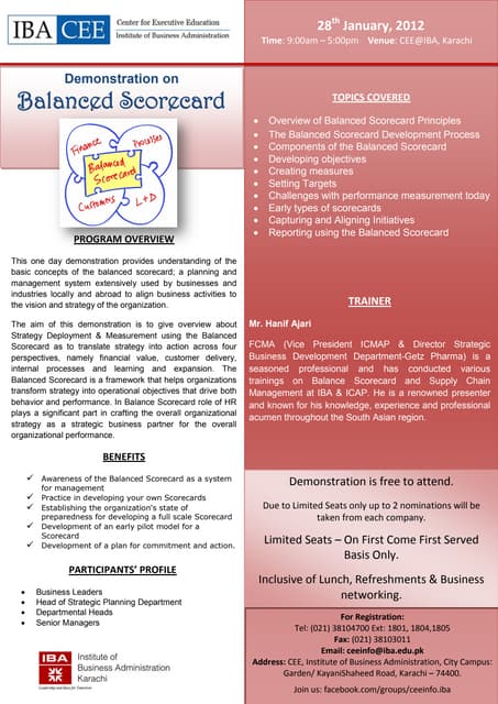 Balance scorecard demo (brochure)