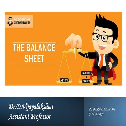 Balance sheet 