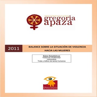 Balance sobre la situación de viole...