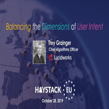 Balancing the Dimensions of User Intent | PPT