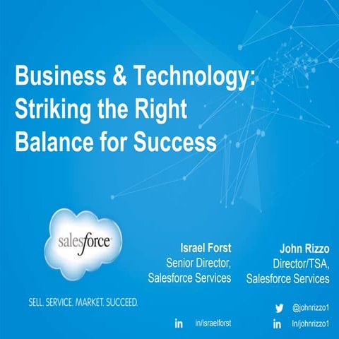 Business & Technology: How to Strike the Right Balance for Success