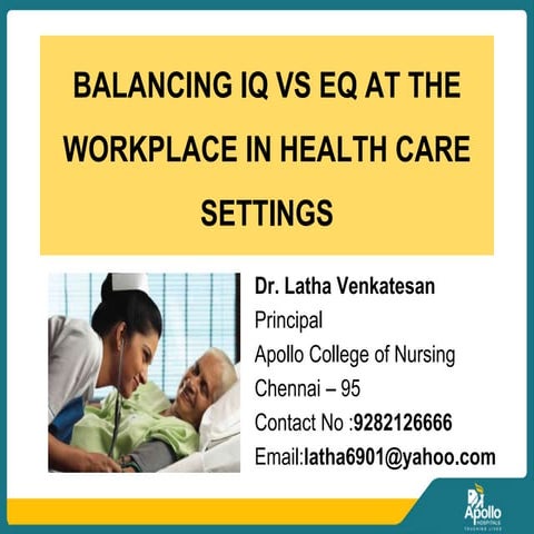 Balancing IQ vs EQ in workplace