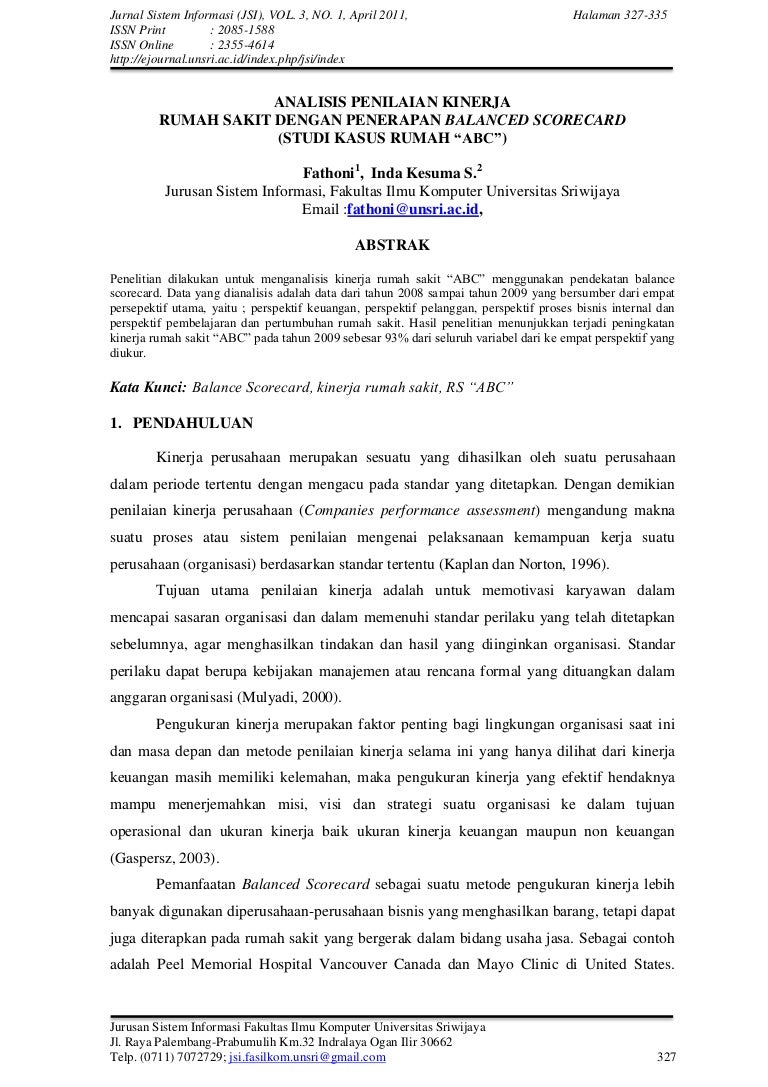 Balancing Score Card 4