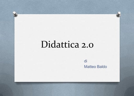 Didattica 2.0
