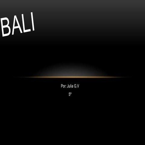 Conferencia Bali-Indonesia julia