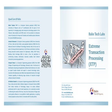 Balin Labs - Company and Product