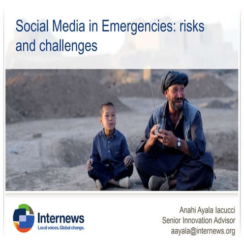 Social Media for Public Health during Emergencies 