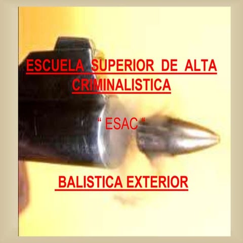 Balistica exterior