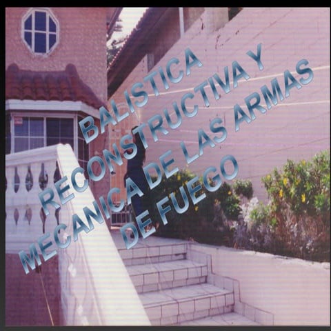 Balistica recosntructiva y mecanica de las armas de fuego