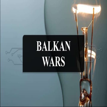 Balkan wars - Slideshare