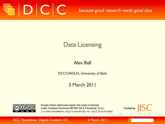 Data Licensing