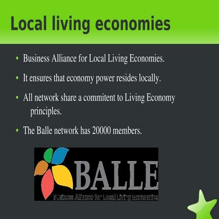 Local Living Economy