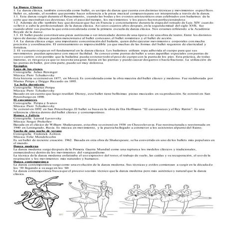 Proyecto de danza | PPTX