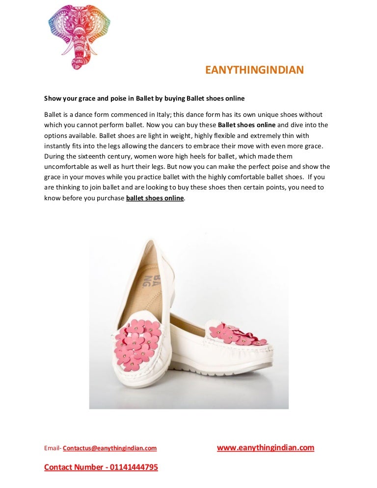 ballet shoes online