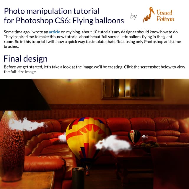 Balloons tutorial by rokas petskevicius visualpelican