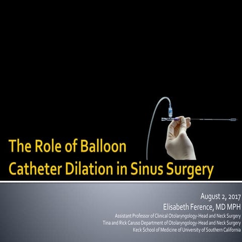Balloon Sinuplasty: Pros and Cons