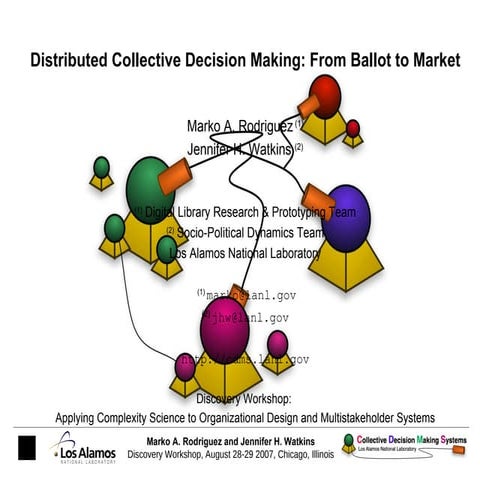 Distributed Collective Decision Making: From Ballot to Market