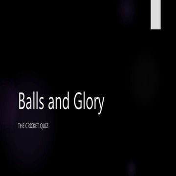 Balls and glory_prelims