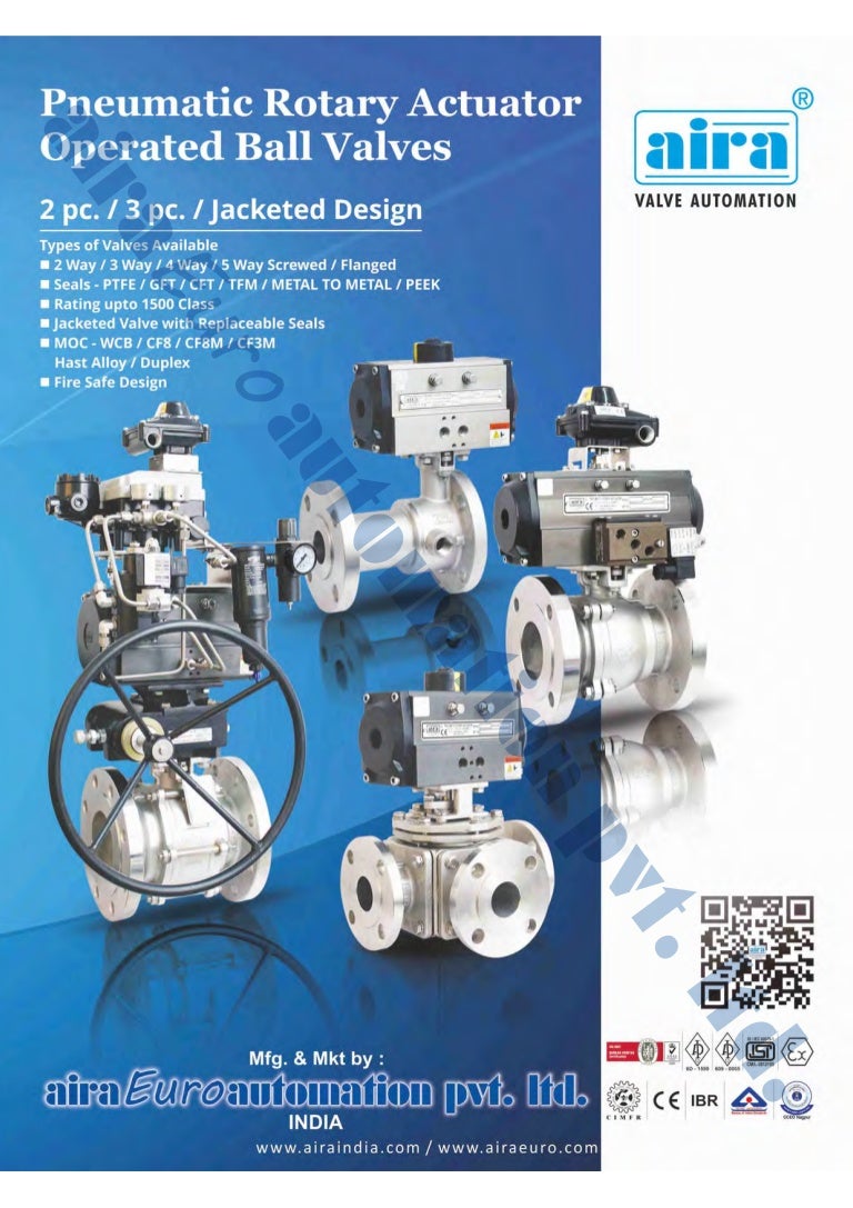 Aira Euro Ball Valve Catalog 2018